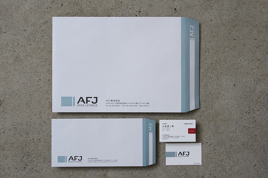 AFJ株式会社 CIの制作イメージ3